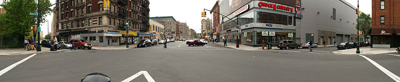 West 124th Street and Manhattan Avenue, Harlem