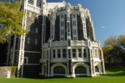 Shepard Hall at City College is home to architecture studios and students alike.