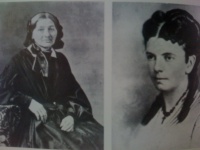 Caroline Louisa Frankenberg (left) and Margarethe Meyer Schurz (right)