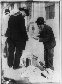 Jewish Peddler, NYC