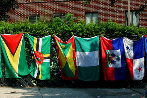 Flags on eastern parkway.jpg