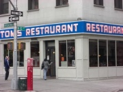 The infamous Tom's Restaurant, one of many restaurants that dominate the Morningside Heights area.