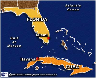 Cuba Florida Map 2018