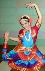 Classical Indian dancer Praveena Tathineni