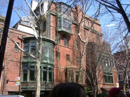 brownstone with added-on's