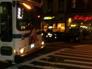 This bus wouldn't stop for me to board after I tried to wave it down from across the street. (M15, downtown on 2nd ave) 