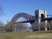 Hell Gate Bridge and Astoria Park