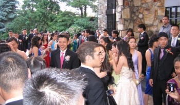 Students enter FLHS Prom, June 2008.