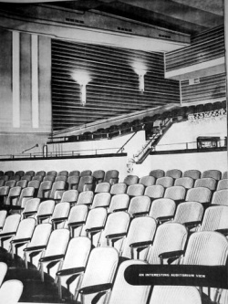 View of the Mayfair Theater interior in 1941