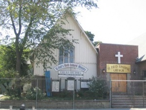 This is St. Paul's Episcopal Church, another church in Woodside, Queens. 