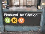 The Elmhurst Av Subway Station