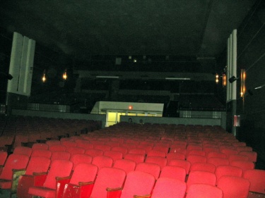 View of the Bombay Theater interior in 2005