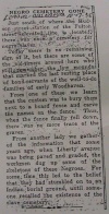An article on the Negro Cemetery .
