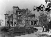 The Litchfield mansion in Prospect Park c.1870 