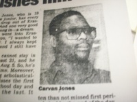  Carvan Jones pictured by the Daily News in 1987.