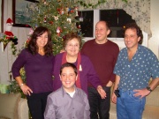 John with his Family at Christmas