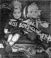 Image of the Queen of the Boys Club in 1949