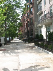 The brownstones and condominiums, photograph by me 5.16.09