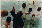 Baptismin the Hebron SDA Church.  