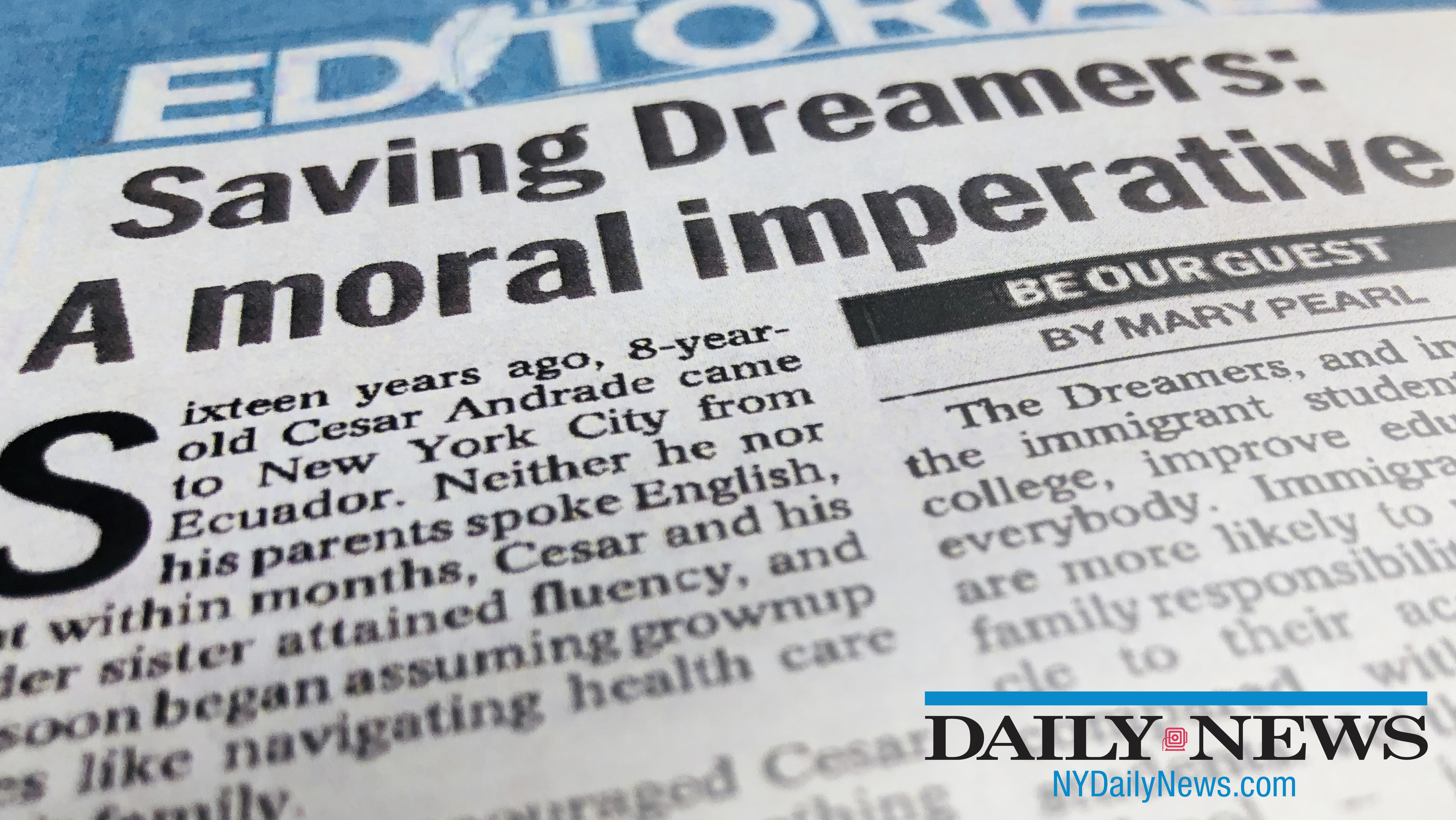 Saving Dreamers: A moral imperative
