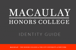 Macaulay Identity Guide Cover