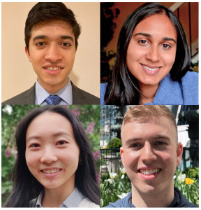 2022 Macaulay Jonas Salk award winners: David Musheyev, Katsiaryna Milashevich, Priya Singh, Cien Huang, Eric Dayts