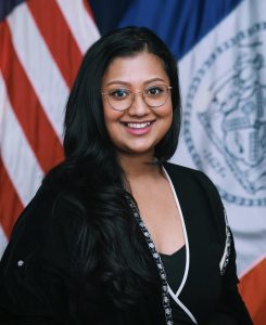 New York City Council Member Shahana Hanif, Macaulay's 2023 Commencement Speaker.